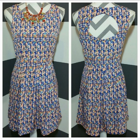 COLOR SPLASH DRESS - Picture 3 of 4